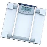 Best Price New Healthsmart Glass Electronic Body Fat Scale Measures Body Fat Weight Hydration Practical