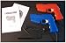 Dual Arcade Guns PC Light Gun Kit (Blue & Red) - [White Buttons/Trigger]