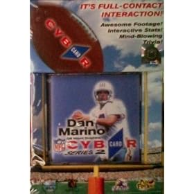 NFL Cyber Card Dan Marino QB Miami Dolphins Series 2