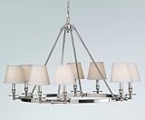 Murray Feiss 8-Light Butler Chandeliers
