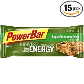 PowerBar Harvest Whole Grain Energy Bar, 2.29-Ounce Bars (Pack of 15)