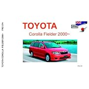 TOYOTA COROLLA FIELDER 英語版取り説 FRO374