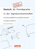 Produkt-Bild: Cornelsen Campus - Deutsch als Fremdsprache - Deutsch als Fremdsprache in den Ingenieurwissenschaften: Formulierungshilfen f&uuml;r schriftliche Arbeiten ... Fremdsprache in den Ingenieurswissenschaften