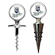 Kansas City Royals Cork Screw and Wine Bottle Topper Set MLB Baseball