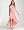 Remy Hi-lo Striped Halter Dress - HIBISCUS/WHITE (XXS)