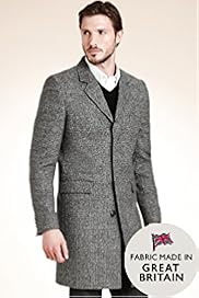 Heritage Pure British Wool Prince of Wales Checked Coat