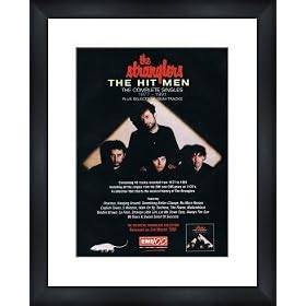 STRANGLERS The Hit Men - Framed Original Advert