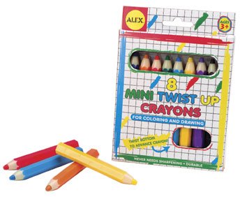 Mini Twist up Crayons (8)