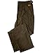 Outback Trading Men's Standard Unisex 2096 Waterproof Breathable Oilskin Western Overpants, Brown, Small