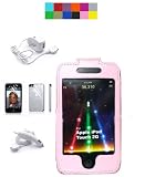 3rd Generation Ipod Touch Wall Charger + Car Charger + Ipod Touch 3g 16gb 32gb Carry Case + Screen Protector Kit + Cloth (Ipod Touch 2G, Froza Pink)