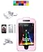 Ipod Touch 3g Car Charger + Wall Charger + 3rd Generation Ipod Touch Carrying Case + Screen Protector Kit + Cloth (Ipod touch 2G, Froza Pink)
