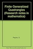 Finite generalized quadrangles