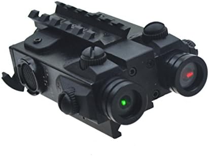 Opticsking® Mil-Spec Green Laser Sight with Red Laser Sight Weapon Combo for Any Extreme Conditions