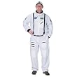 Aeromax SMALL Adult White Astronaut Costume with Embroidered NASA Cap