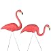 Pair Plastic Pink Flamingos - Original Don Featherstone Design- Made in the USA