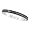 Black Diamond Stackable Ring Guard w/ Milgrain Edges Palladium (0.312 ct)