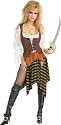 Pirate Wench Fancy Dress Costume (adult size 12-14)