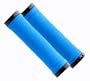 Race Face Sniper Grips, Blue, with Lock-on Clamp