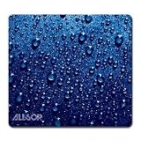 Raindrop Mouse Pad, Blue