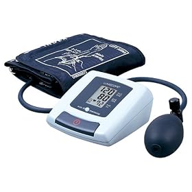 Lumiscope 1100 Digital Upper Arm Blood Pressure and Pulse Monitor, Semi-Auto Inflation