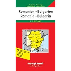 Rumanien, Bulgarien, Autokarte 1:1 000 000 =: Rumania, Bulgaria, Road Map 1:1 000 000 (Country Road & Touring) (German Edition)