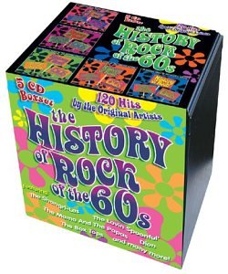 CD-Charts  Search : History of Rock of The 60s (5-CD Box Set)
