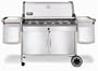 Weber 7760001 Summit Platinum A6 Propane Grill, Stainless Steel