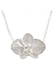 The Orchid Necklace (Sterling Silver)