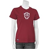 Indiana Hoosiers Crimson Ladies Team Logo T-shirt