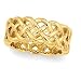 Jewelry : 14K White/Rose Gold Bridal Design Duo Band - Size 10, 14K 6.01 oz from Perfect Jewelry & Gifts