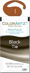 Testors ColorArtz Airbrush Paint Pouches - Black Tie