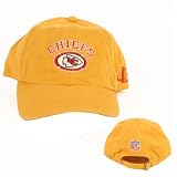Kansas City Chiefs Slouch Fit Adjustable Baseball Hat - Yellow