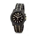 Seiko Men's Perpetual Calendar Black Ion Watch #SNQ045