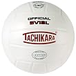 Tachikara SV18L NFHS Approved Full Grain Leather Competition Volleyball (White)