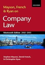 Mayson, French and Ryan on Company Law