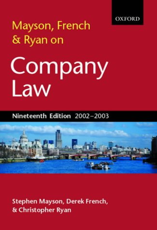 Mayson, French and Ryan on Company Law