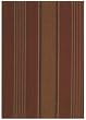 Durable Flat Weave 100% Cotton Colorful Brown Striped Dishtowel 18" X 28" Set / 6