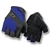 Giro Monaco Road Gloves, Char/Blue, Medium