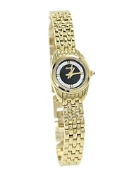 Ladies Elgin Gold Tone Dress Watch 19mm Bezel