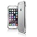 iPhone 6S Case, iPhone 6 Case, MagicMobile Diamond Case for iPhone 6S (4.7-inch) Luxury Metal Bumper Cover for Apple iPhone 6 Crystal Rhinestone Bling Frame Case Aluminum [Silver]