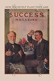 Art Poster, How Roosevelt Plays the Game - 18.75 x 27.5