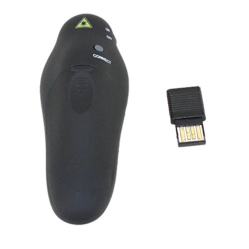 HUACAM DGF-22 RF 2.4GHz Wireless USB PowerPoint PPT Presenter Remote Control Wireless Presentation Presenter Mouse With Pointer LED Light - Thumbnail 3