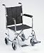 Wheelchair, 19 inch Transport/companion
