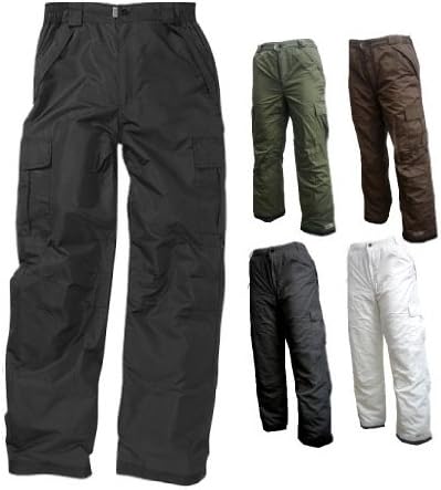 Pulse Classic Men's Cargo Waterproof Ski Snowboard Pants