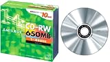 三菱化学 SW74QU10 CD-RW 650MB 10枚 スリムケース入り