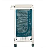 IMAGE OF 213 Hamper with Mesh Bag Size: Single, Color: Forest Green