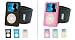Soundkase 3 Pack iPod Video Skins with Armband, Lanyard, and Belt Clip - Choose Dark ...