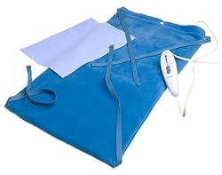 SoftHeat Deluxe Heating Pad Moist/Dry, King Size, 12-Inch by 24-Inch