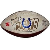 Dallas Clark Autographed/Hand Signed Indianapolis Colts Logo Football