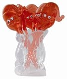 Zak Designs - 1278- 9766E - Set de 8 piques à cocktail - noël - rouge - acrylique